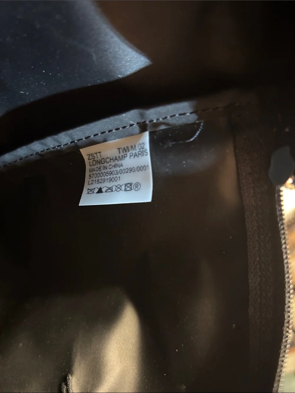 Longchamp RARE Golden Globes edition Black Modele Depose “Docs” swag bag